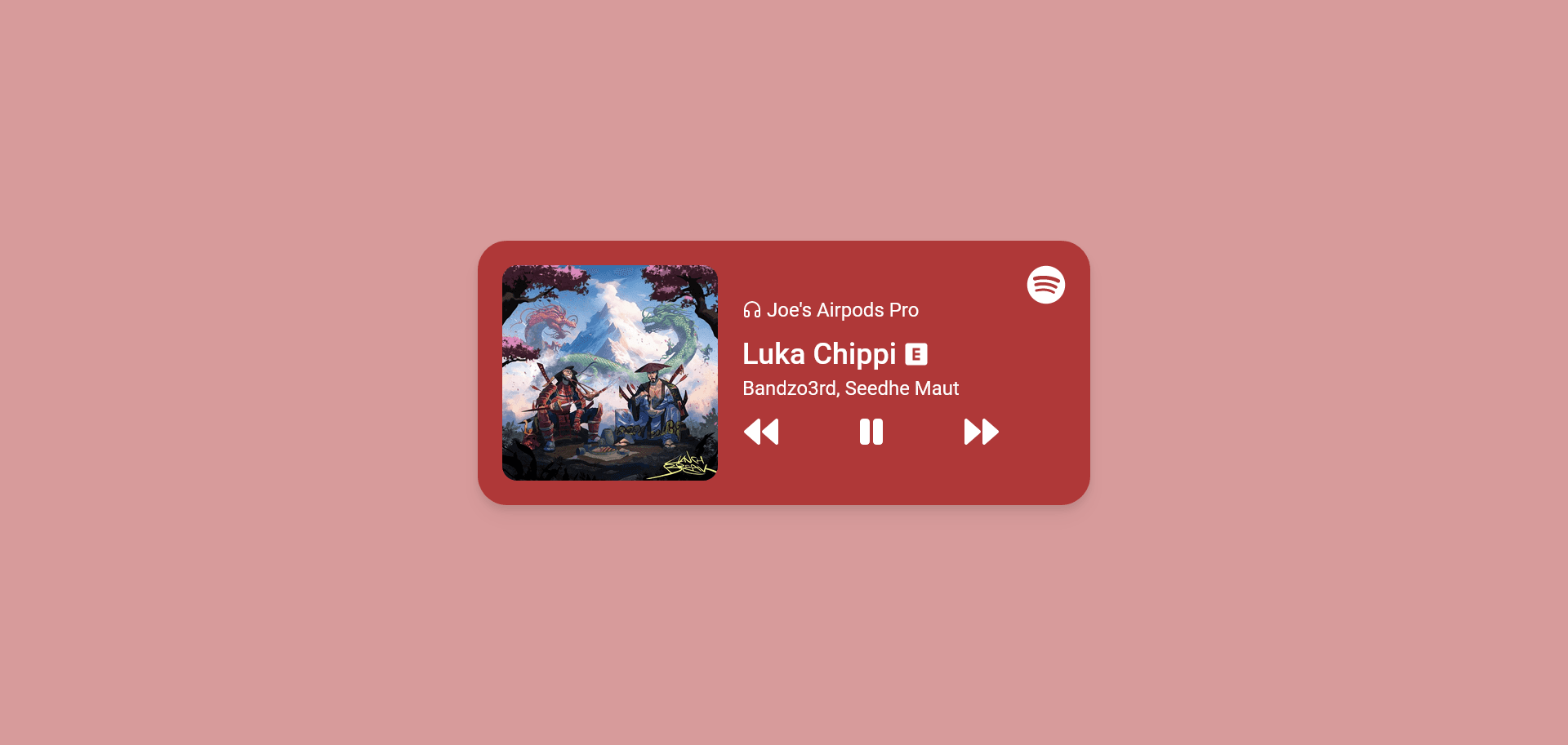 Spotify Widget