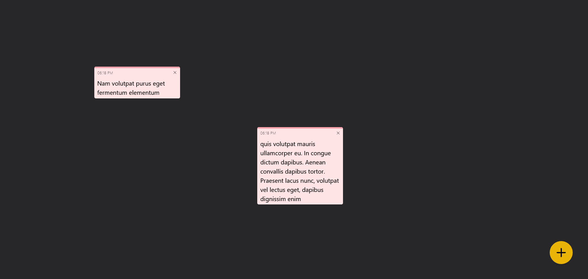 Sticky Notes